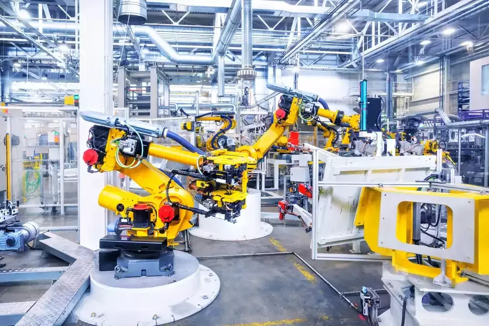 Industrial machinery requiring CE marking compliance